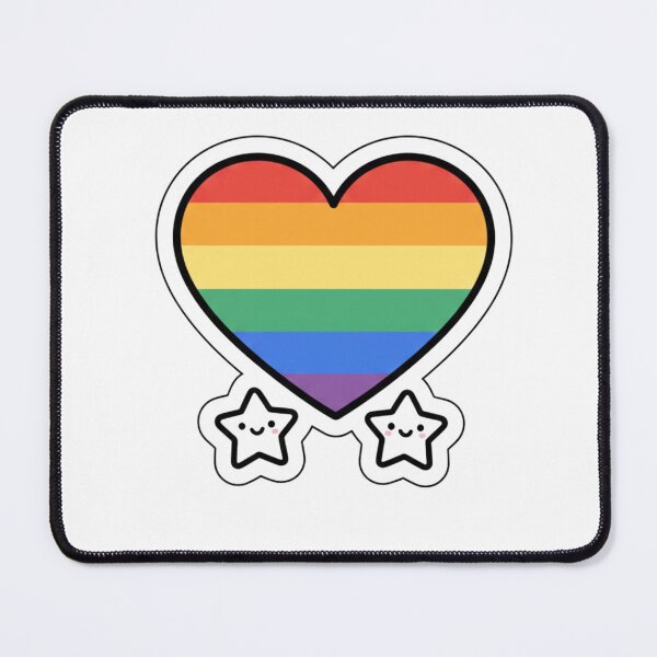 Item preview, Rainbow Heart Kawaii Cute Sticker designed and sold by Studioyasmin.
