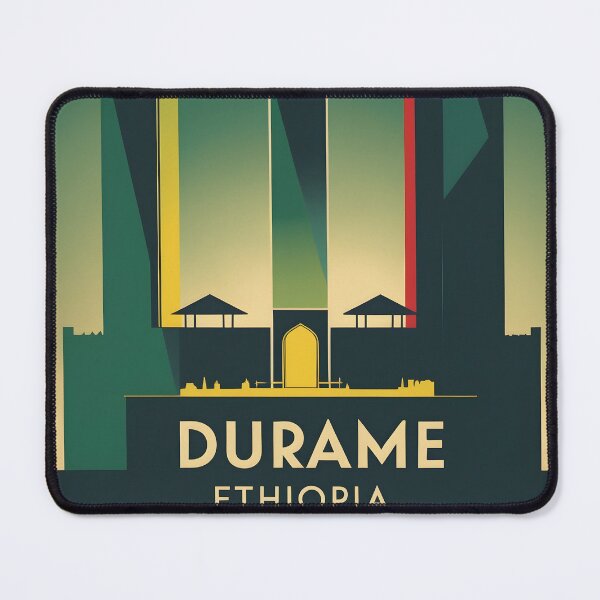 Item preview, Durame Ethiopia Africa Retro Vintage Travel Souvenir designed and sold by TravelersGems.