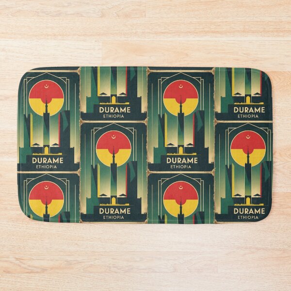Item preview, Durame Ethiopia Africa Retro Vintage Travel Souvenir designed and sold by TravelersGems.