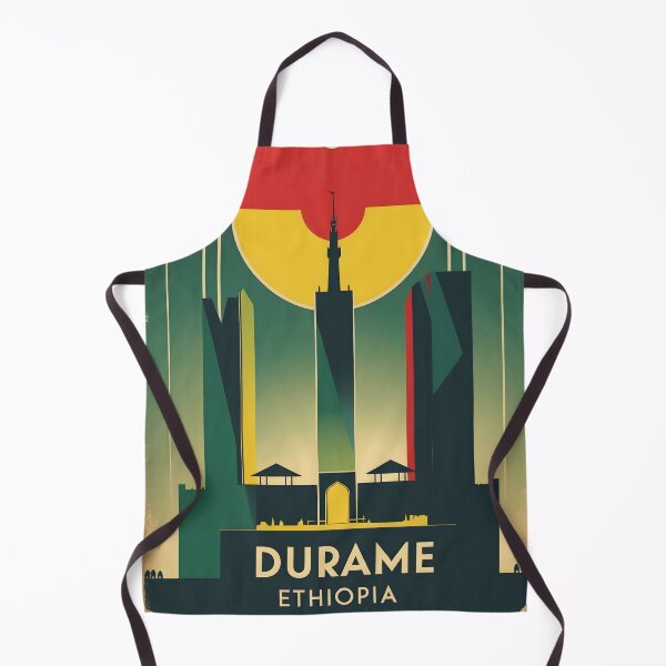 Item preview, Durame Ethiopia Africa Retro Vintage Travel Souvenir designed and sold by TravelersGems.