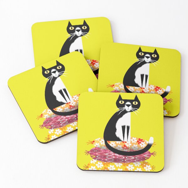 Item preview, Tuxedo on Stack of Cushions designed and sold by Andrew  Hitchen.