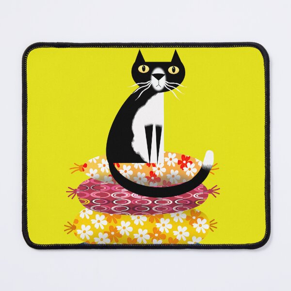 Item preview, Tuxedo on Stack of Cushions designed and sold by Andrew  Hitchen.
