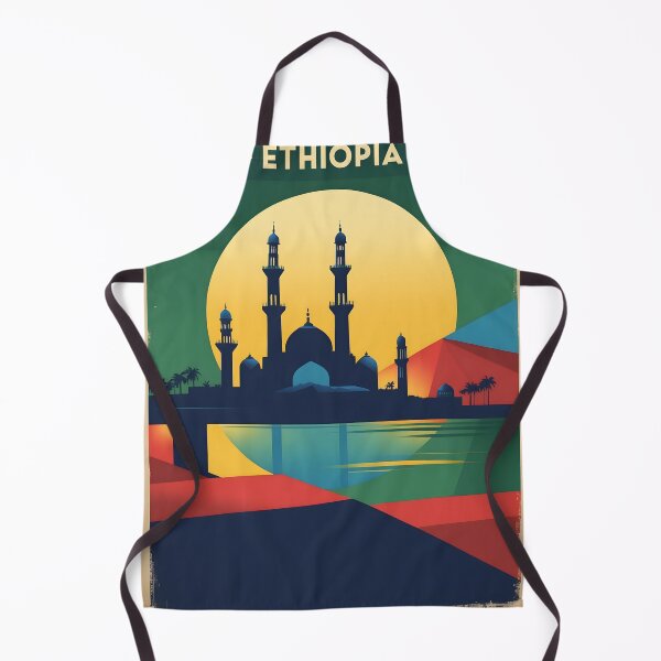 Item preview, Gambella Ethiopia Retro Vintage Travel Design designed and sold by TravelersGems.