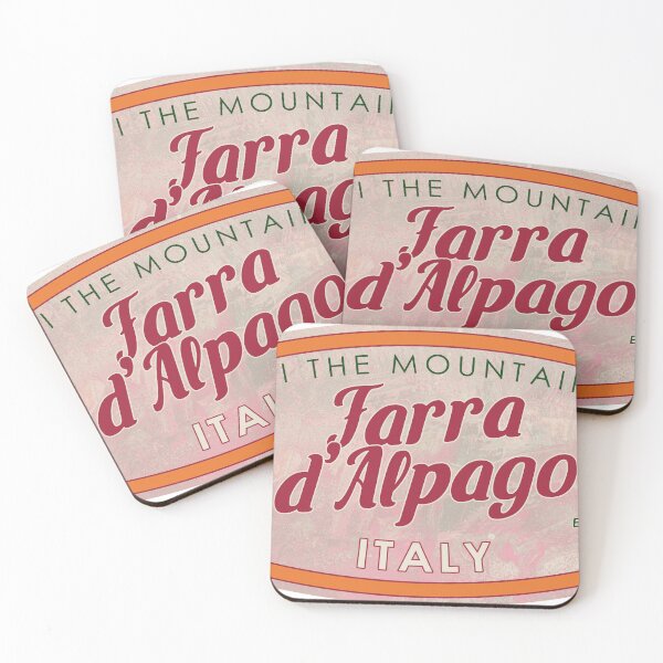Item preview, Farra d'Alpago, Italy, Veneto, Ski, textured skiing badge designed and sold by Wanderful-roads.