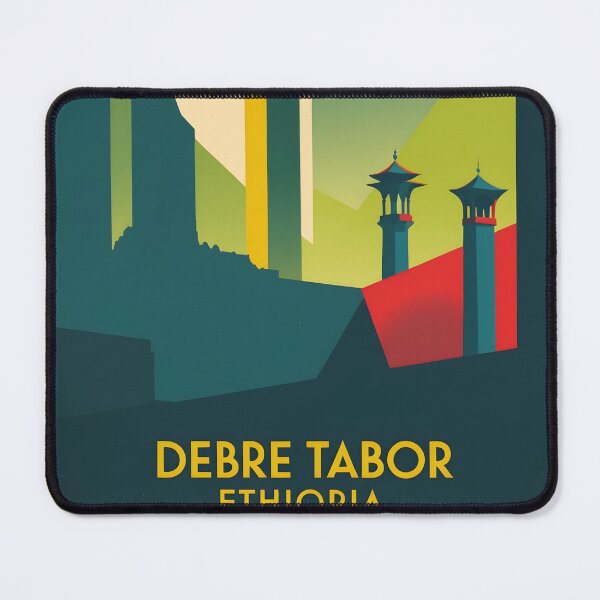 Item preview, Debre Tabor Ethiopia Africa Retro Vintage Travel Souvenir designed and sold by TravelersGems.