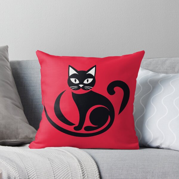 Item preview, Stylized Black Cat Modern Design 8 designed and sold by DigitalandPhoto.