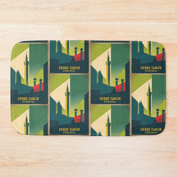 Item preview, Debre Tabor Ethiopia Africa Retro Vintage Travel Souvenir designed and sold by TravelersGems.