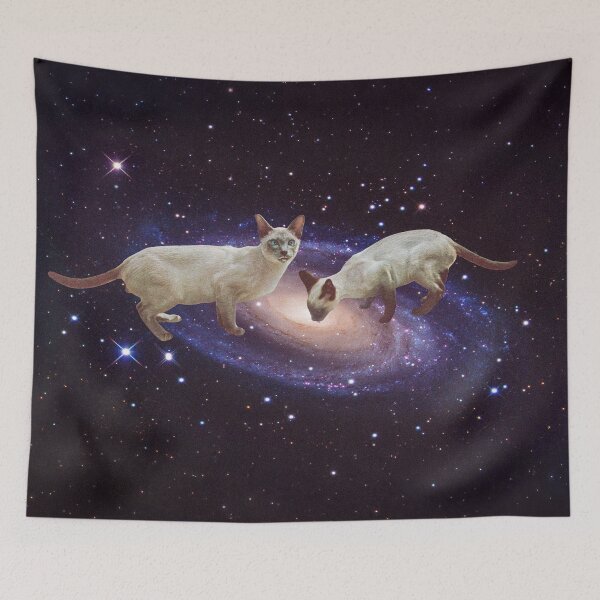 Item preview, Interstellar Lickers - Milky Cat Lap designed and sold by Vertigo Artography.