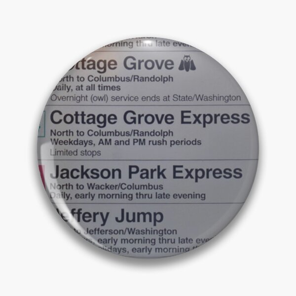 Item preview, CTA Bus Stop designed and sold by techblue.