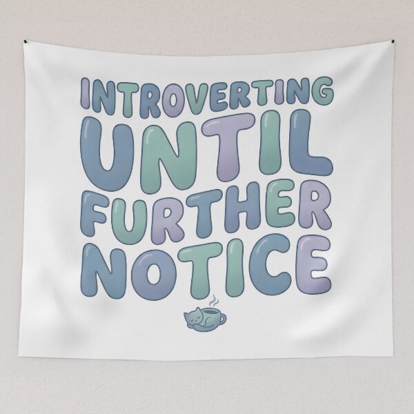 Item preview, further, notice, introvert, ambivert, extrovert designed and sold by TrueArtVibes.