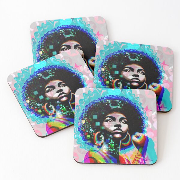 Item preview, The Future Is Her – Afrocentric Empowerment Art designed and sold by Artondra Hall.
