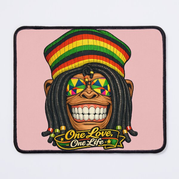 Item preview, One Love One Life Reggae Patch designed and sold by Mastermind-Art.