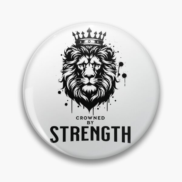 Item preview, crowned by strength sticker designed and sold by AI Art Cafe.