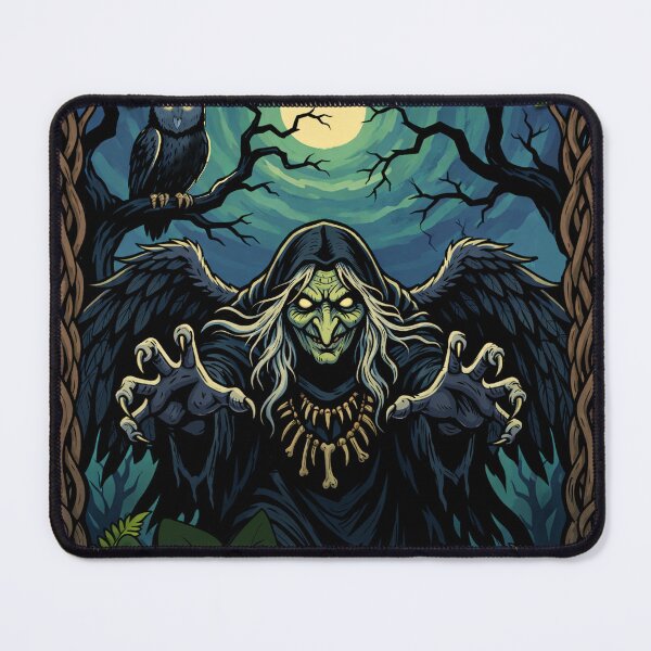 Item preview, Matinta Witch designed and sold by Ilustramagno.