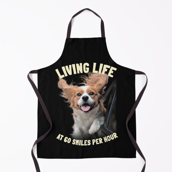 Item preview, Cavalier King Charles Spaniel CKCS Happy Dog Funny 60 Smiles designed and sold by GrandeDuc.