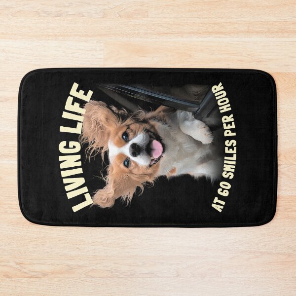 Item preview, Cavalier King Charles Spaniel CKCS Happy Dog Funny 60 Smiles designed and sold by GrandeDuc.