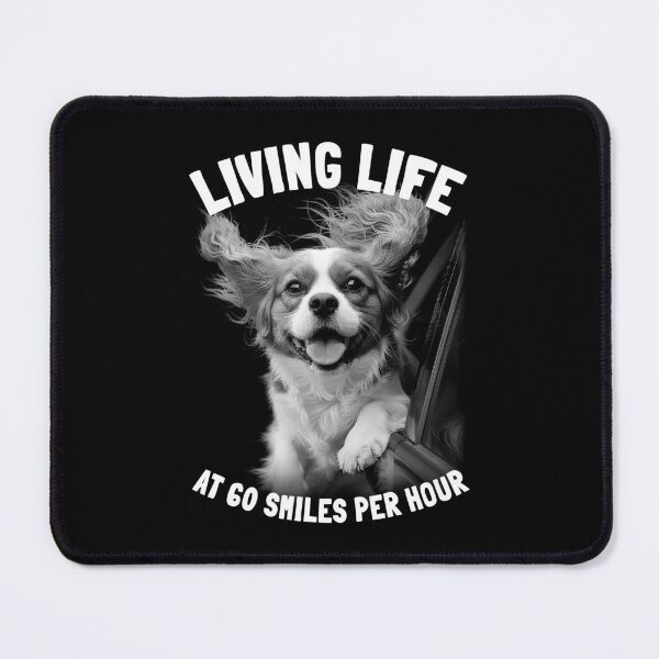 Item preview, Cavalier King Charles Spaniel CKCS Happy Dog Funny 60 Smiles designed and sold by GrandeDuc.