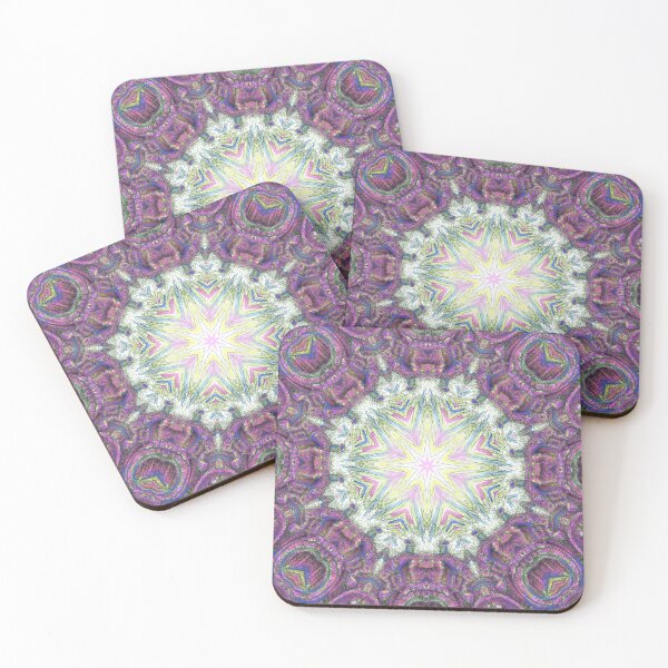 Item preview, Colored Mandala Texture Tiles #05A A1205 designed and sold by liquid-print.