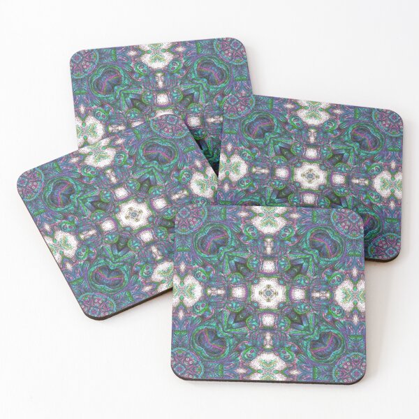 Item preview, Colored Mandala Texture Tiles #05B A1205 designed and sold by liquid-print.