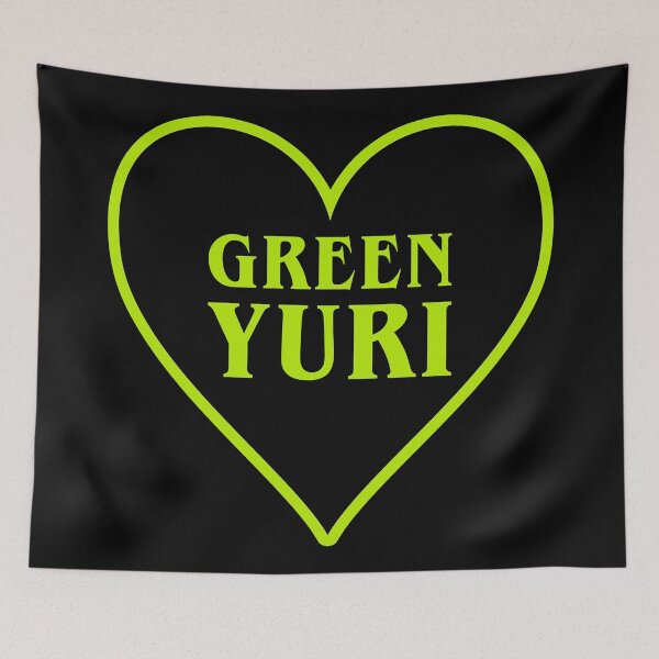 Item preview, Green Yuri Heart designed and sold by Memodeth.