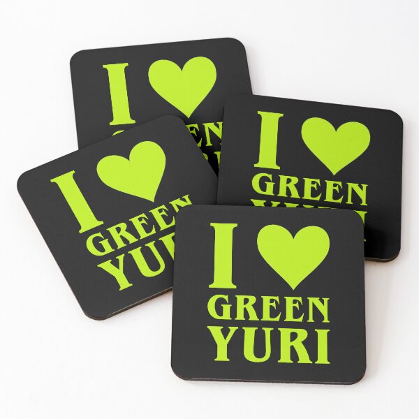 Item preview, I Love Green Yuri designed and sold by Memodeth.