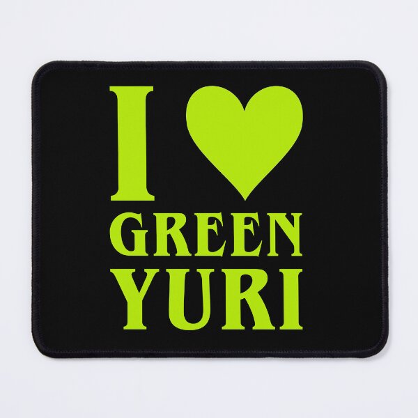 Item preview, I Love Green Yuri designed and sold by Memodeth.