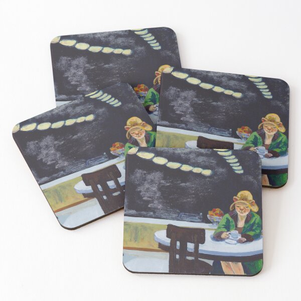Item preview, Solitude. A work inspired by "Automata" by Edward Hopper designed and sold by evelyn-at-work.