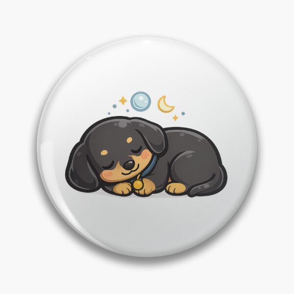 Item preview, Dachshund Napping | Sleepy Sausage Dog designed and sold by Hydravisions.
