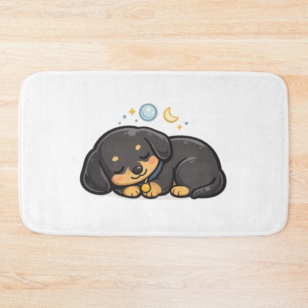Item preview, Dachshund Napping | Sleepy Sausage Dog designed and sold by Hydravisions.