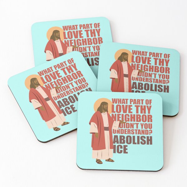 Item preview, What part of love thy neigbort didn't you understand? (abolish ice) designed and sold by remerasnerdas.