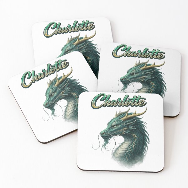 Item preview, Charlotte Dragon Zodiac — Power, Wisdom and Noble Spirit of the Chinese Dragon designed and sold by AlexLineArt.