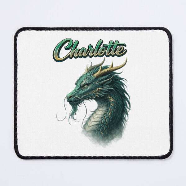 Item preview, Charlotte Dragon Zodiac — Power, Wisdom and Noble Spirit of the Chinese Dragon designed and sold by AlexLineArt.