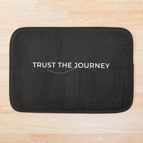 Item preview, Trust The Journey – White Minimalist Inspirational Quote | Faith, Motivation & Mindfulness Design designed and sold by InnerFaith.