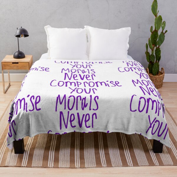 Item preview, Never Compromise Your Morals designed and sold by kinpirks.