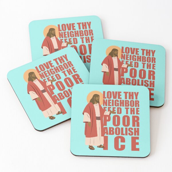 Item preview, Love thy neighbor feed the poor (Abolish ice) designed and sold by remerasnerdas.