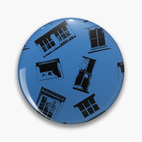 Item preview, Farm Windows on Blue designed and sold by Digitalmyth's Designs.