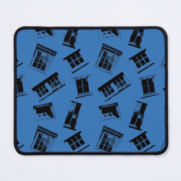 Item preview, Farm Windows on Blue designed and sold by Digitalmyth's Designs.