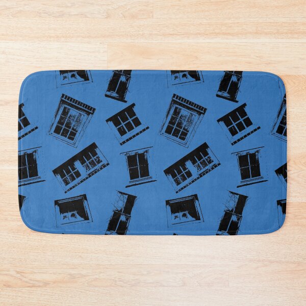 Item preview, Farm Windows on Blue designed and sold by Digitalmyth's Designs.