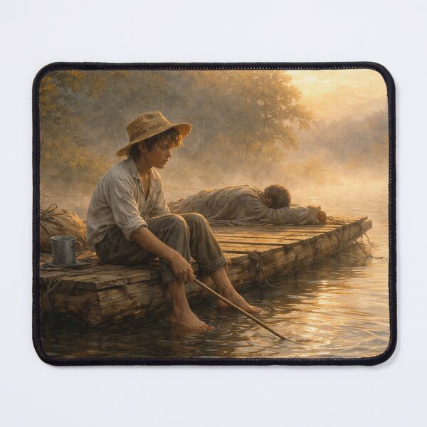 Item preview, The Quiet Morning of Huck Finn designed and sold by slikar.