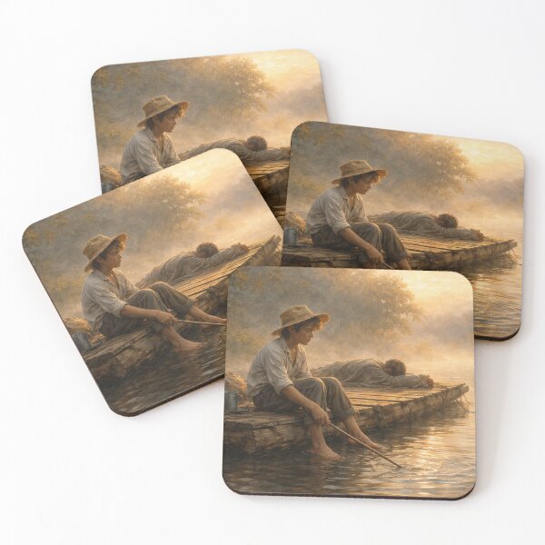 Item preview, The Quiet Morning of Huck Finn designed and sold by slikar.