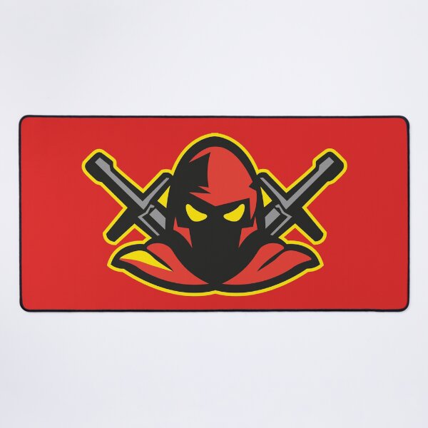 Item preview, Red Ninja Warrior Logo – Fierce Shadow Fighter Emblem designed and sold by MerlinWear.