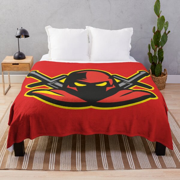 Item preview, Red Ninja Warrior Logo – Fierce Shadow Fighter Emblem designed and sold by MerlinWear.