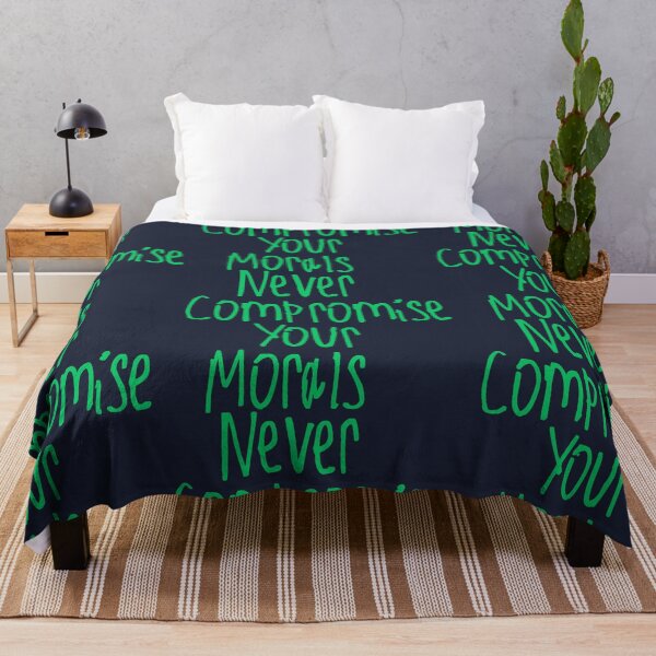 Item preview, Never Compromise Your Morals designed and sold by kinpirks.