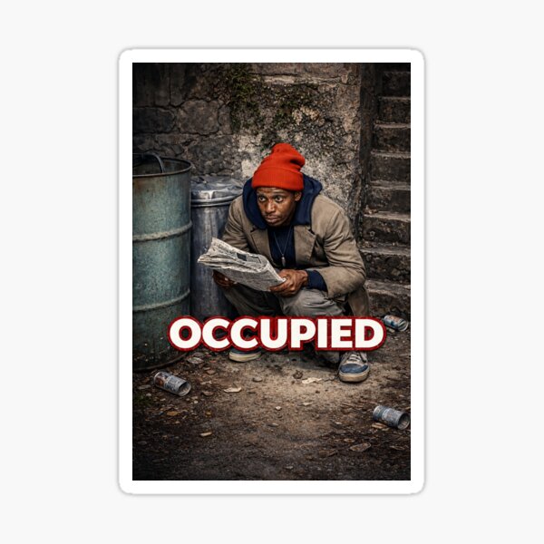 Item preview, Occupied designed and sold by gagweed.