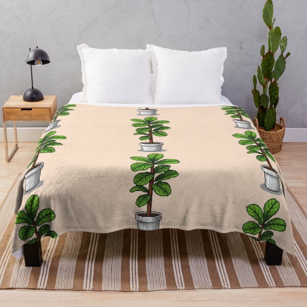 Item preview, Pixel Art Rubber Plant designed and sold by Potato Quality Prints.