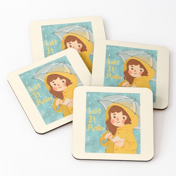 Item preview, Let It Rain – Cozy Childhood Moments designed and sold by TheRightNotes.