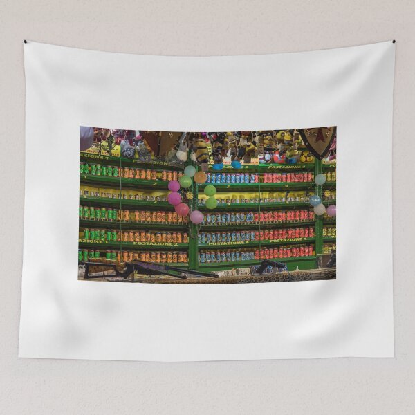 Item preview, Colored jars at the shooting gallery at the country fair designed and sold by brambillasimone.