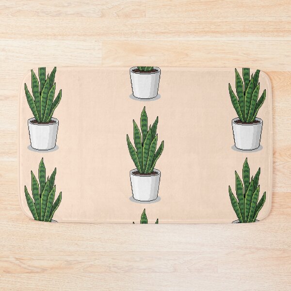 Item preview, Pixel Art Sansevieria Plant designed and sold by Potato Quality Prints.