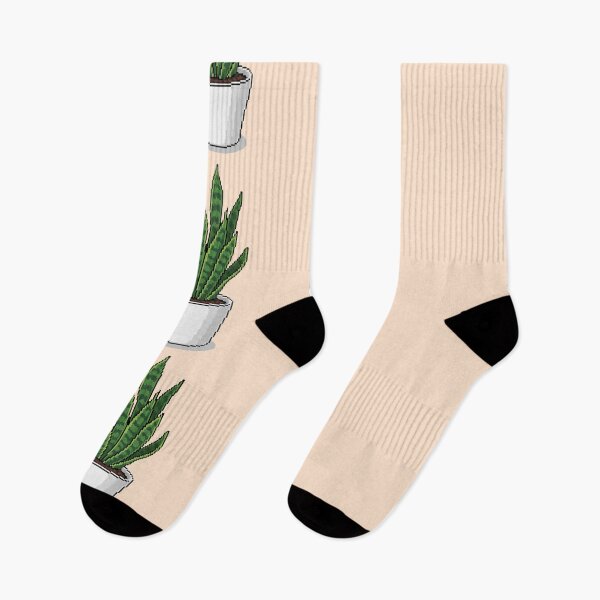 Item preview, Pixel Art Sansevieria Plant designed and sold by Potato Quality Prints.