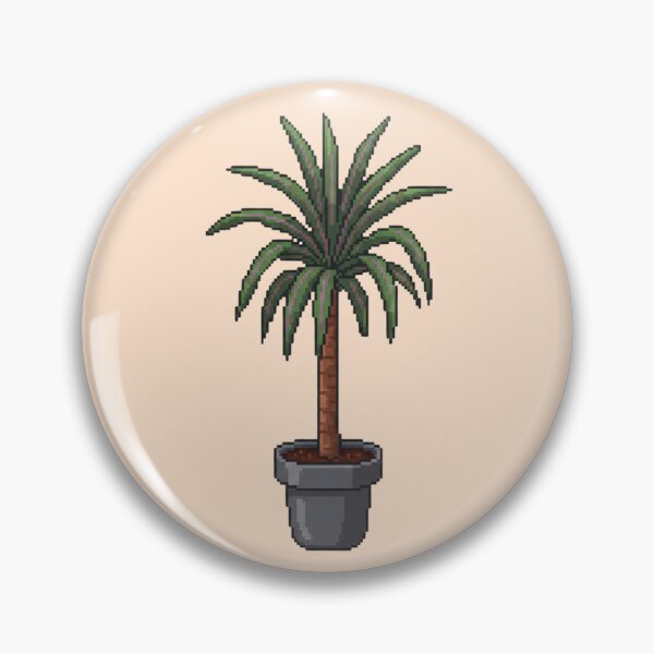 Item preview, Pixel Art Dracaena Plant designed and sold by Potato Quality Prints.